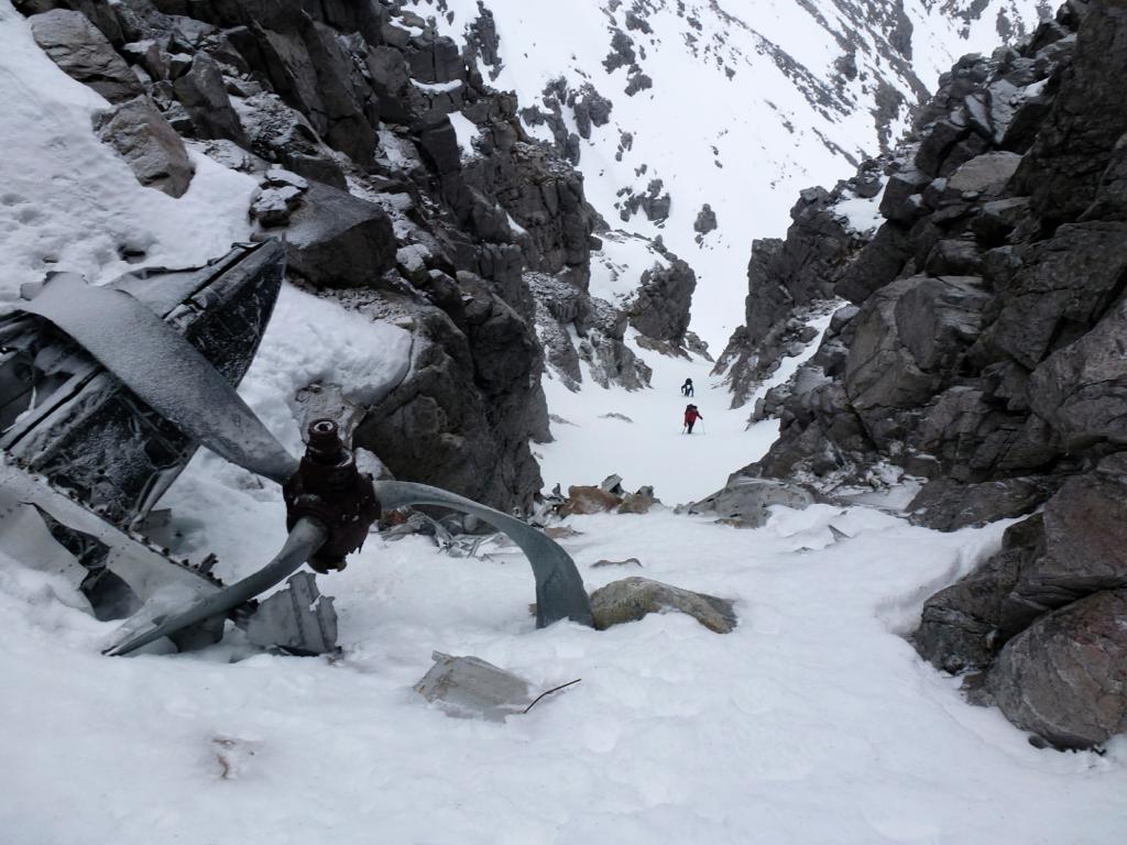 Fuselage Gully Beinn Eighe