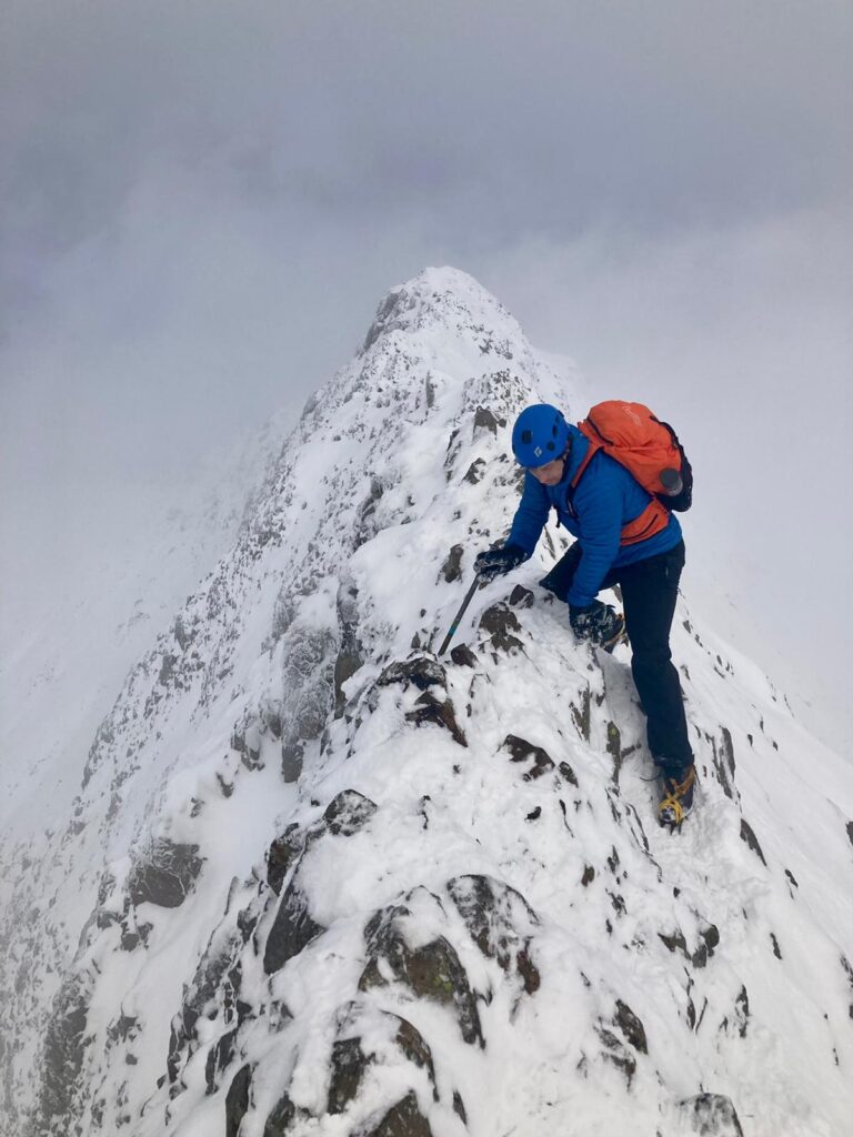 snowdon horseshoe day (northern approach to crib goch)